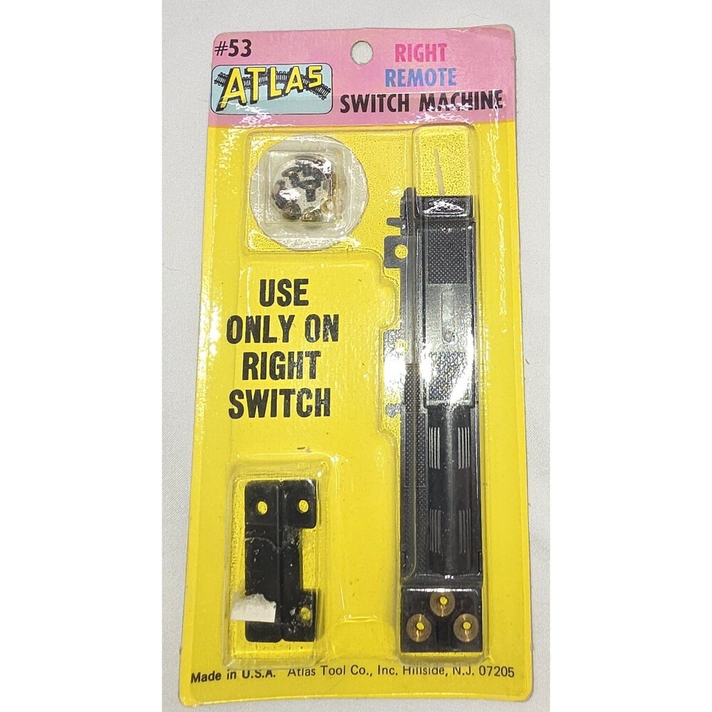 Atlas HO Scale Right Remote Switch Machine #53 *NEW OLD STOCK)